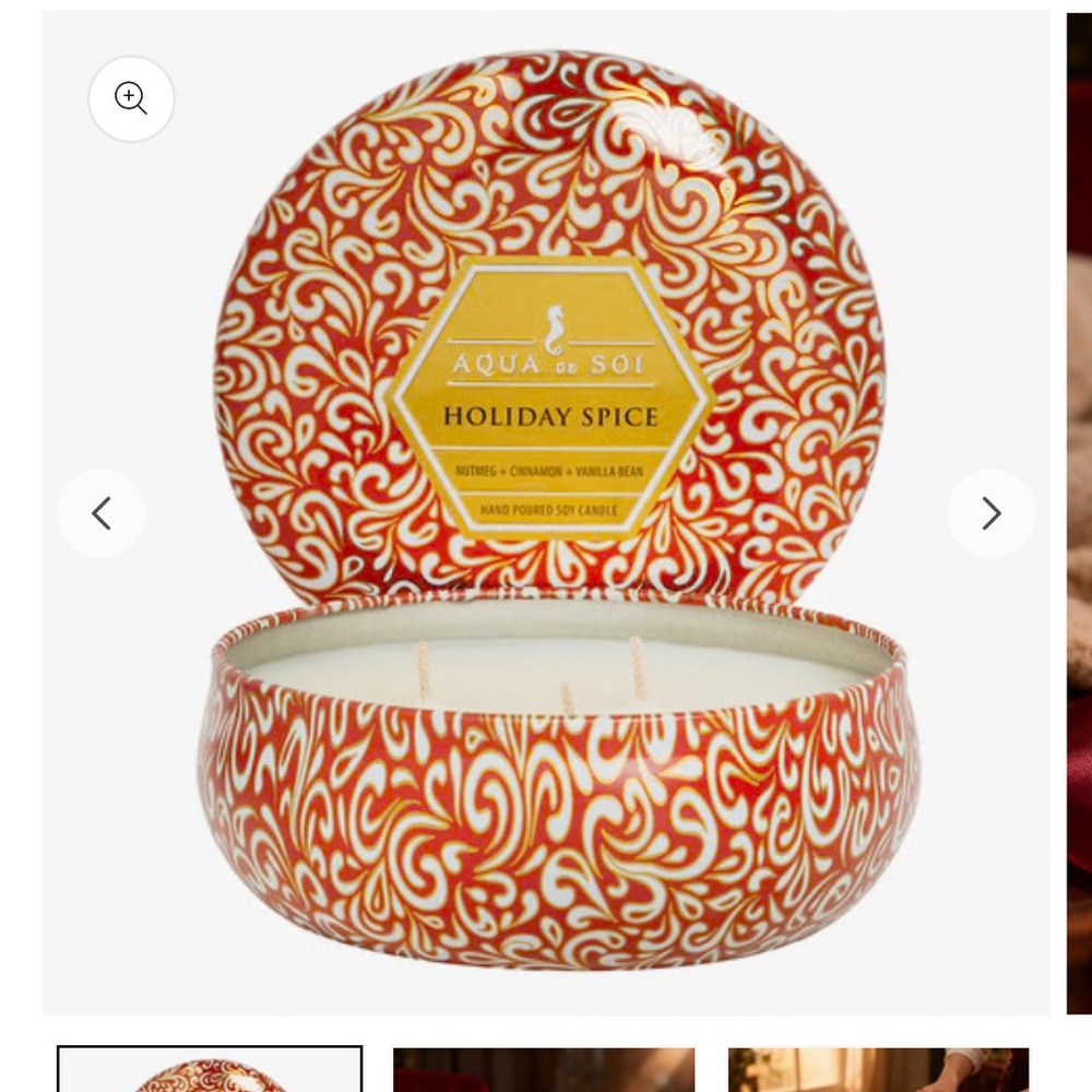 Aqua De Soi Holiday Spice Candle 21oz